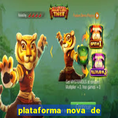 plataforma nova de jogos online